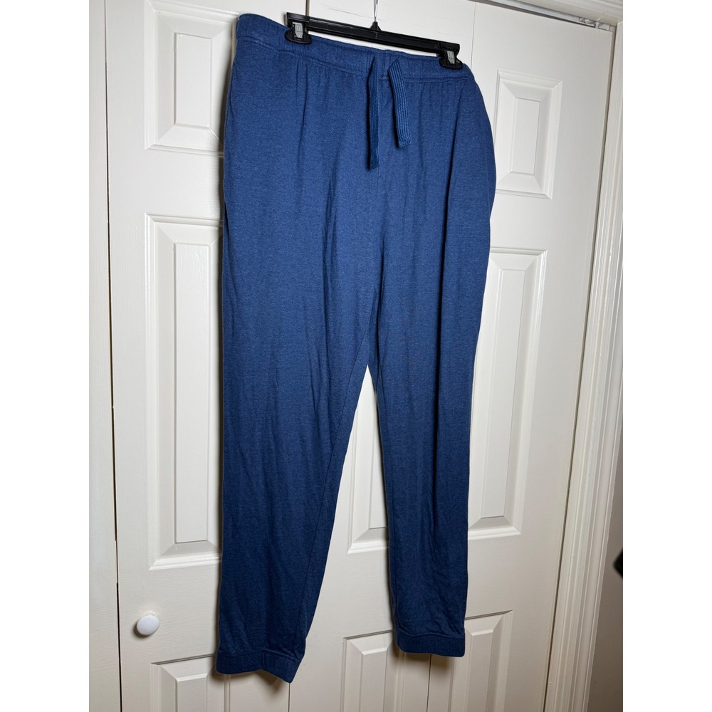 Cubavera Mens‎ XL Jogger Pants Dress Blues Heathered Drawstring NWT